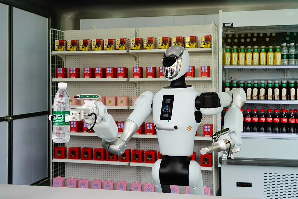 La Chine inaugure un magasin entièrement géré par un robot humanoïde
