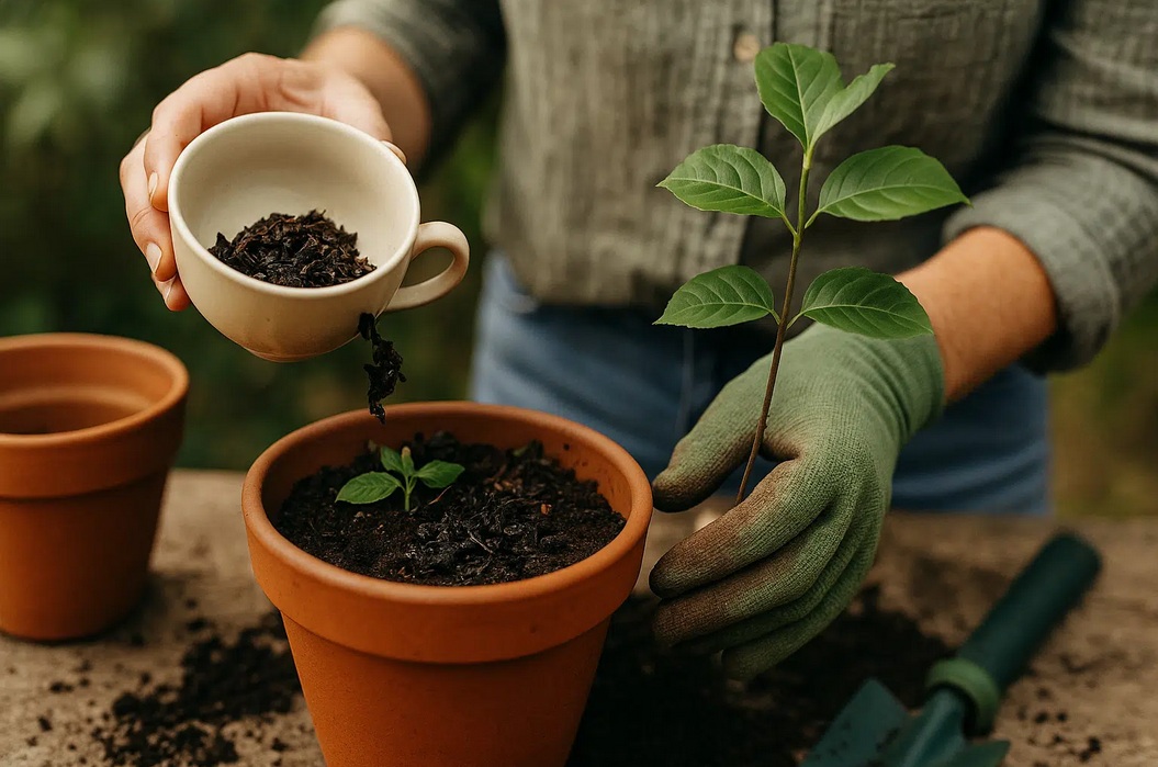 6 façons astucieuses de réutiliser le thé usagé