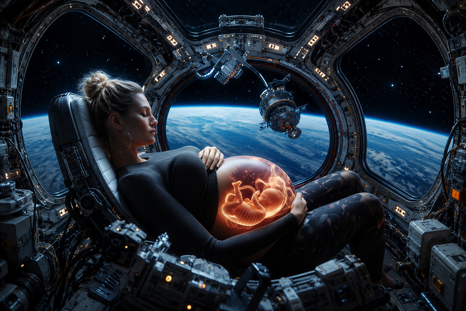 La Chine envoie des embryons humains synthétiques dans sa station spatiale 